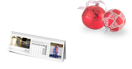 Deluxe desktop calendar