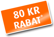 80 kr rabat