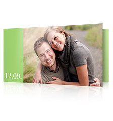 Folded Cards L (long fold) - set of 10 (double-sided print, standard paper glossy)