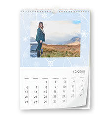 Design wall calendar classic A4 (portrait, photo paper)