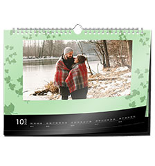 Design wall calendar classic A4 (landscape)
