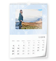 Design wall calendar A4 (portrait)