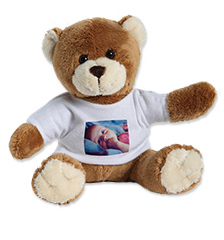 Cuddly toy with photo t-shirt (teddy bear)