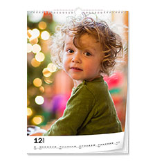 Vggkalender A4 (stende, premiumpapper delmatt)