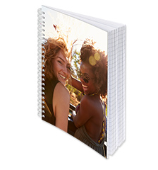 Spiral Bound Photo Notebook A4 (ruled)