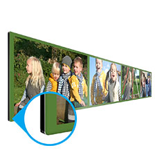 Fotoleiste aus Alu-Dibond 80×20 cm (Direktdruck)