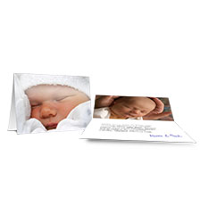 Greeting cards long fold M - set of 10 (double-sided printing)