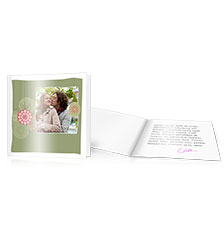 Design greeting cards square M - set of 10 (single-sided printing)