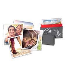 Square-Prints mit Box - 24 St�ck (Kartenpapier matt)