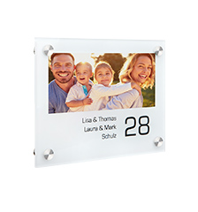 Door plaque (acrylic photo print)